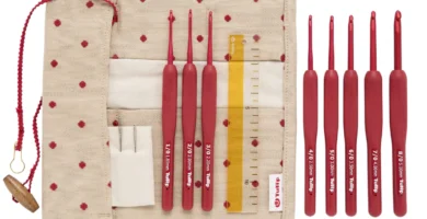 Crochet Tulip etimo rouge et &eacute;tui - meilleur crochet pour crocheter