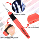 Crochet lumineux clover