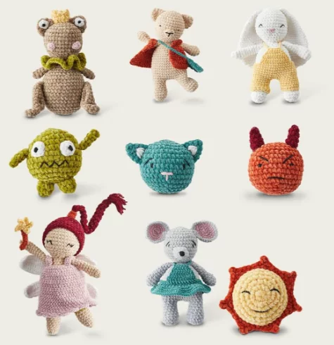 crochet phildar amigurumi personnages de contes