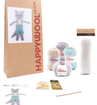 crochet phildar amigurumi doudou chat