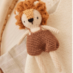 crochet phildar amigurumi doudou lion