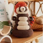crochet phildar amigurumi jouet renard b&eacute;b&eacute;