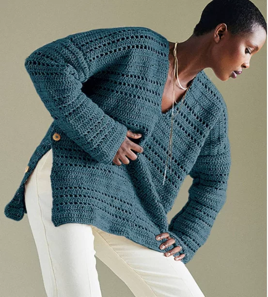 crochet phildar poncho