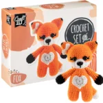 Kit renard crochet d&eacute;butant