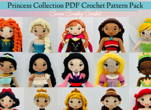 princesses collection - disney crochet