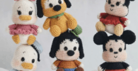 personnages disney crochet