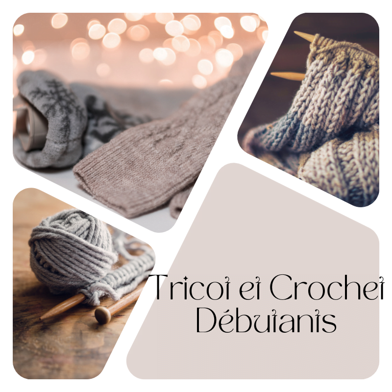 crochet et tricot pour débutants