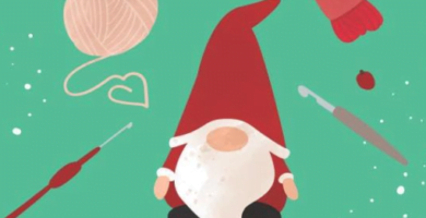 Gnomes de no&euml;l au crochet