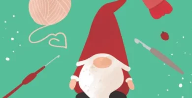 Gnomes de no&euml;l au crochet