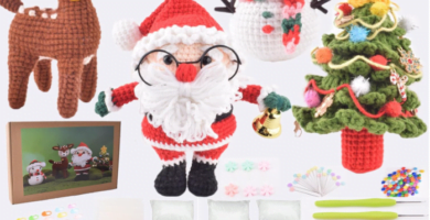 KIt crochet no&euml;l d&eacute;butant