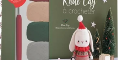 Kit de noel crochet lapin