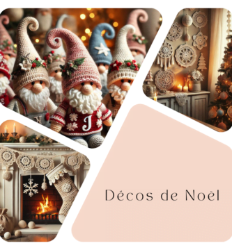 Idées de décorations de noël au crochet