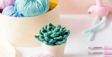 kit crochet amigurumi so'croch flamant rose