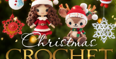 Personnages de no&euml;l au crochet