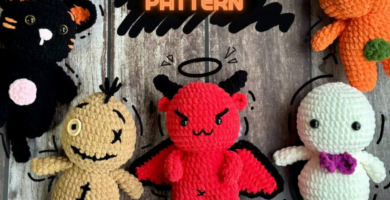 patron amigurumi halloween