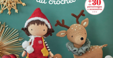 Poup&eacute;e amigurumi de no&euml;l