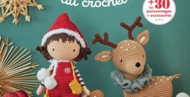 Poup&eacute;e amigurumi de no&euml;l