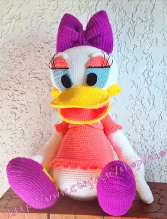 Daisy Duck au crochet
