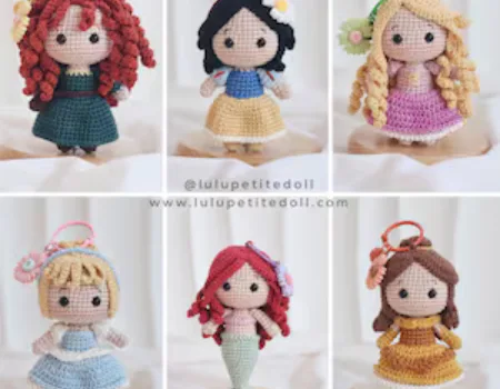 patron disney au crochet princesse disney crochet complet