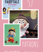 patrons de personnages Disney au crochet