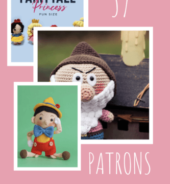 patrons de personnages Disney au crochet