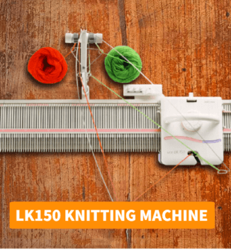 Machine à tricoter Silver Reed LK 150-K350 pour grosses et, machine ...