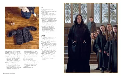 exemple explication livre harry potter la magie du crochet amigurumi