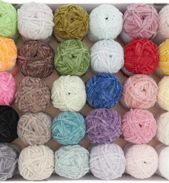 10 raisons de crocheter de la laine chenille, fil velour ou laine chunky