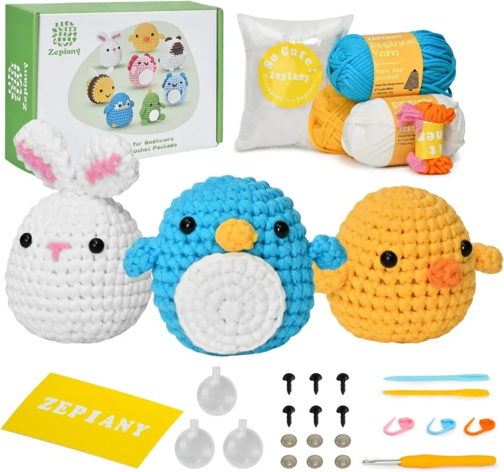 kit crochet d&eacute;butant enfant