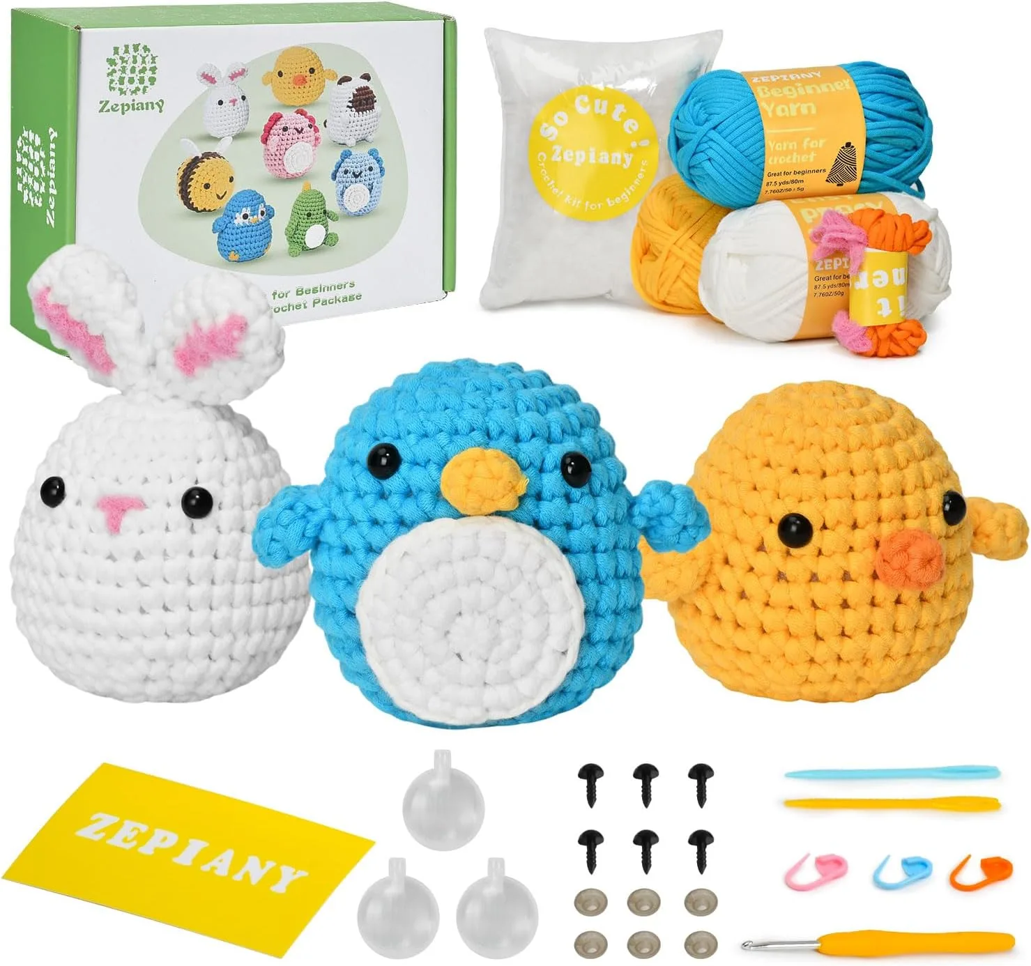 kit crochet pour enfant - kit crochet d&eacute;butant enfant