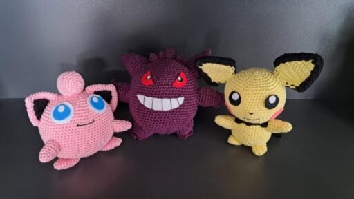 Pokémons au crochet