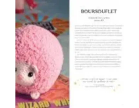 boursouflet personnage harry potter au crochet - amigurumi harrypotter