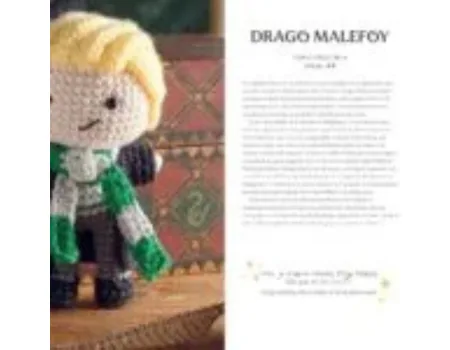 drago malefoy amigurumi livre