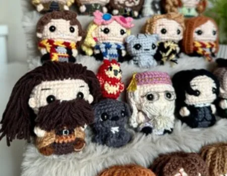 harrypotter crochet patron en fran&ccedil;ais de tous les personnages harry potter