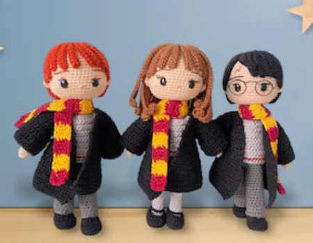 harrypotter crochet amigurumi patron en fran&ccedil;ais