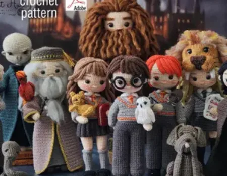patron casting harry potter crochet Amigurumi sur etsy