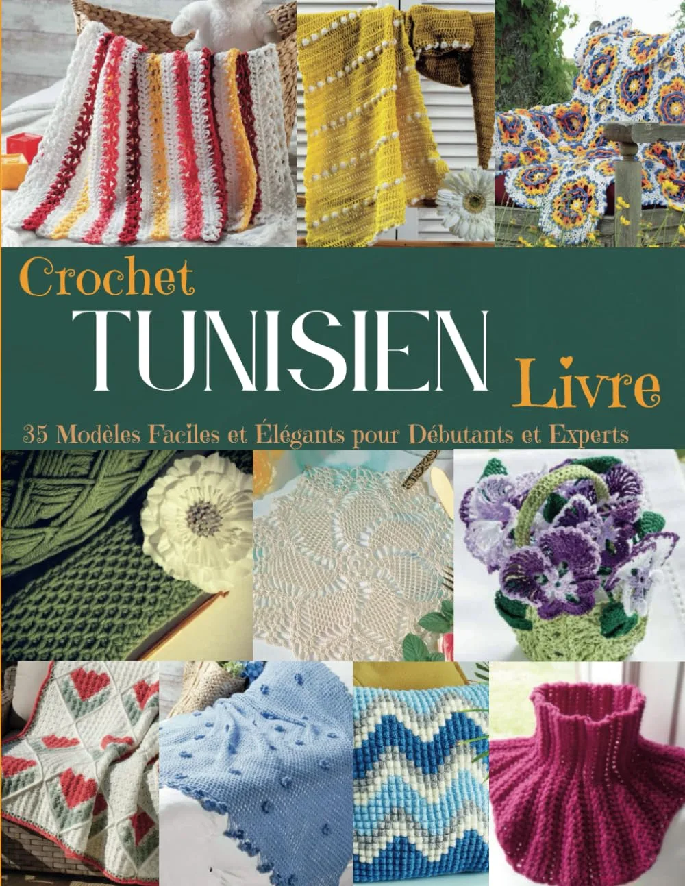 livre crochet tunisien - meilleur livre crochet 2025