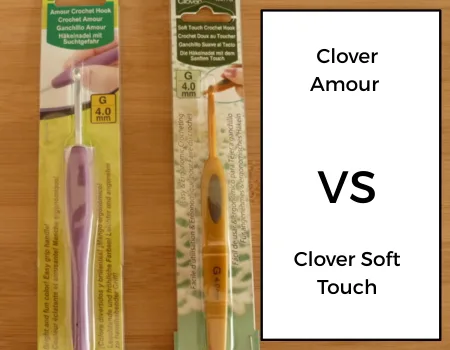 Clover Amour Vs Clover Soft Touch - crochet clover avis
