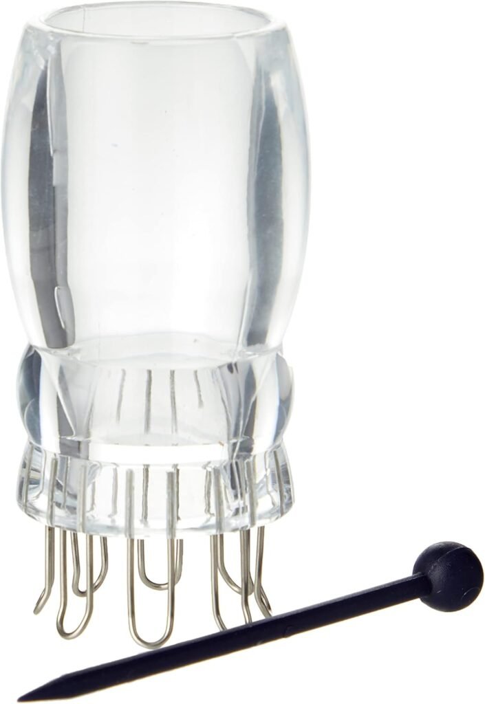 tricotins 6 clous prym transparent pour cordons plus épais anse de sac