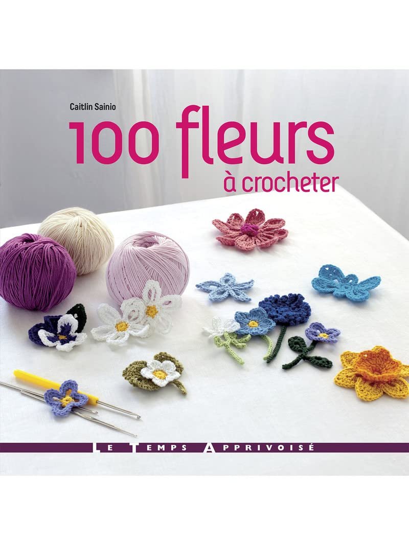 fleurs à crocheter livre pour crochet fleurs cadeau fête des mères