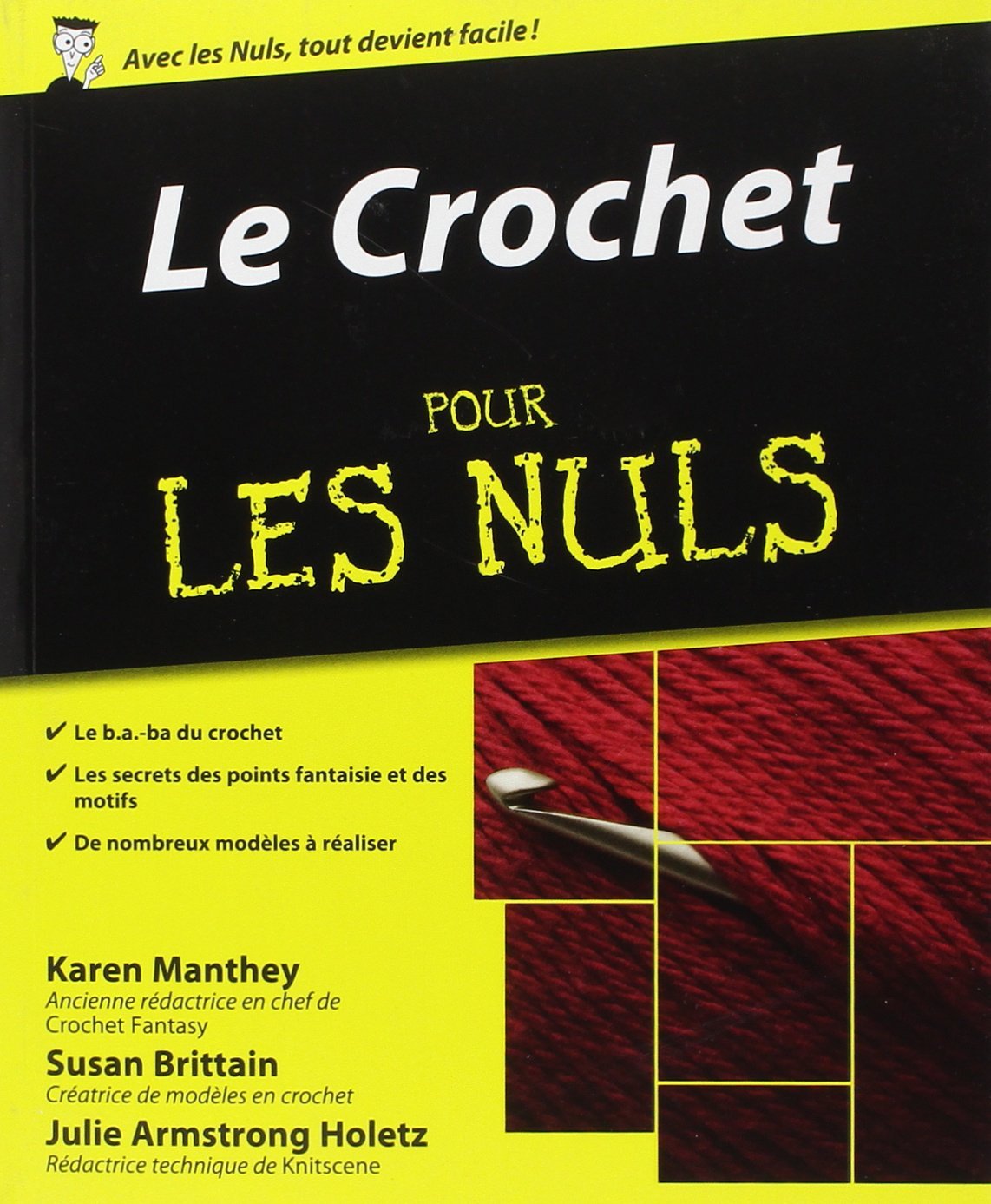 Couverture du livre Le Crochet pour les Nuls – Édition poche