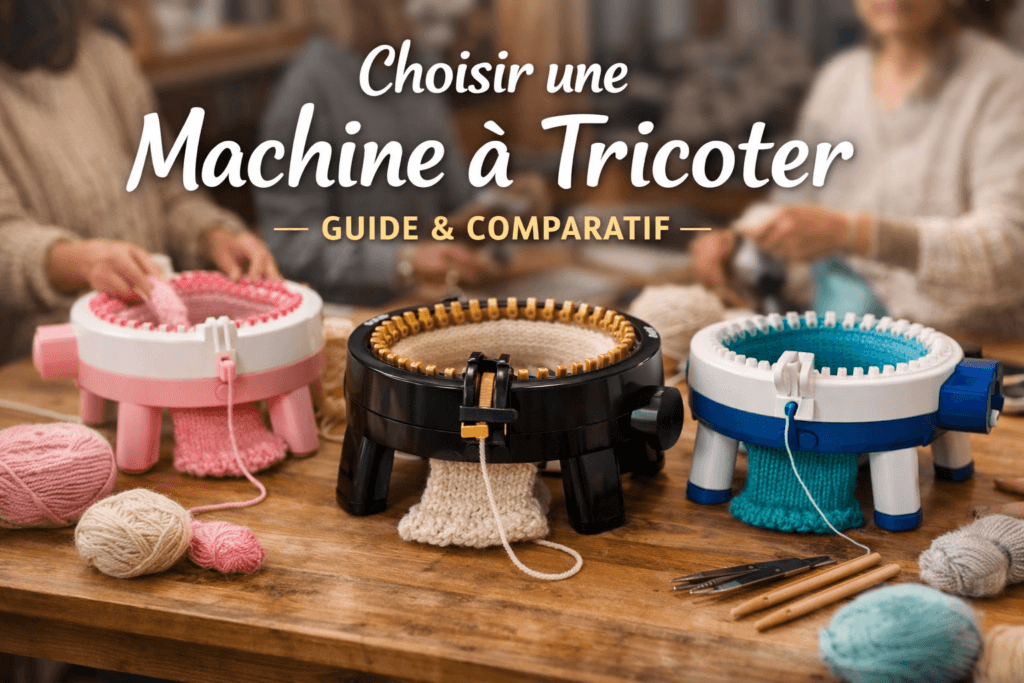 choisir une machine &agrave; tricoter - machine &agrave; tricoter pour d&eacute;butant
